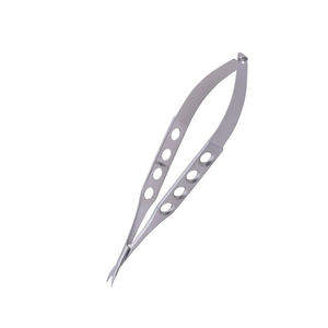 Manual 5.5-inch Stainless Steel Micro Scissors Curved Sharp Blade Class II Medical Device for Neuro Procedures By <b>Blush</b> Surgical - Product Image 5