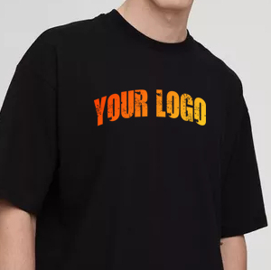 เสื้อยืดผู้ชายผ้าฝ้ายออร์แกนิค 100% แบบสั่งทำพิเศษ ทรงปกติ ผ้าถักเนื้อหนา พิมพ์ลายดิจิทัล โลโก้คุณภาพสูง แบบเรียบ - Product Image 5