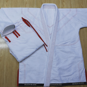 Kimono de Jiu-Jitsu brésilien premium, logo personnalisé, coton doux, tissage perlé léger et durable. - Product Image 1
