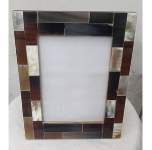 Hot selling Design Horn Inlay Photo <b>Frame</b> MDF Photo <b>Frame</b> Horn Inlay Picture <b>Frame</b> Horn Photo <b>Frame</b> at factory wholesale Price - Product Image 6