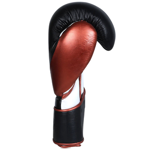 Guantes de Boxeo de Cuero Genuino Más Vendidos, para Entrenamiento y Sparring, con Cierre de Gancho y Bucle en la Muñeca, Antideslizantes, Diseño Personalizado y OZ - Product Image 4