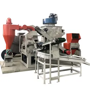 99% Separating Rate Scrap Copper Cable Wire Recycling and Granulator Machine for separating copper from plastic