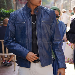 New Arrival <b>Leather</b> <b>Jacket</b> Best Material <b>Leather</b> <b>Jacket</b> <b>Winter</b> Wholesale Price <b>Leather</b> <b>Jacket</b> For Men - Product Image 4