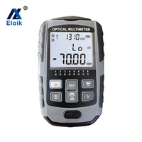 ELOIK NOUVELLE conception ALK-502 Série mini compteur/Poignée mètre/mètre De Poche avec OPM + VFL + RJ45 Câble Testeur + LED lumière