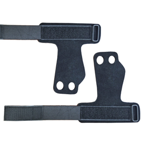 Poignées de gymnastique en néoprène à 2 trous, réglables avec boucle auto-agrippante, antidérapantes, unisexes, pour la musculation - Product Image 5