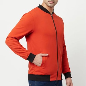 Made in Best Material <b>Men</b> Zipper Bomber <b>Jackets</b> <b>Long</b> Sleeve Streetwear New Fashionable Bomber <b>Jackets</b> - Product Image 3