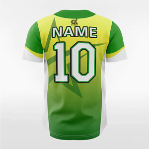 Maillot de baseball personnalisé 2025 bleu ciel à rayures fines avec bordure orange, uniforme d'équipe boutonné, nom et numéro personnalisés, style professionnel, vente en gros - Product Image 5