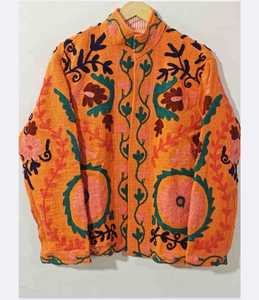 Chaqueta Bordada Suzani de Algodón Estilo Boho, Ropa de Boutique para Mujer Hecha a Mano, Fabricante, Exportador, Proveedor Mayorista - Product Image 2