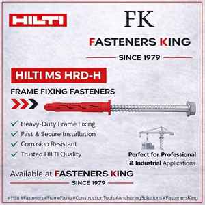Fixations pour cadres HI LTI HRD-H 10x140 avec vis à tête hexagonale, zincées, pour béton, expansion. - Product Image 3
