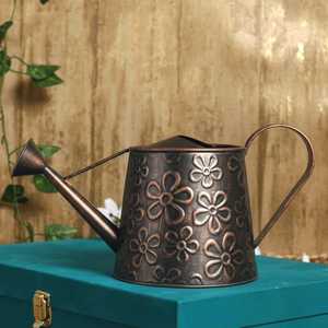 Arrosoir en métal avec motif floral, outil de jardinage durable, utilisation intérieure et extérieure, arrosoir pour jardin, arrosoir pour intérieur - Product Image 5