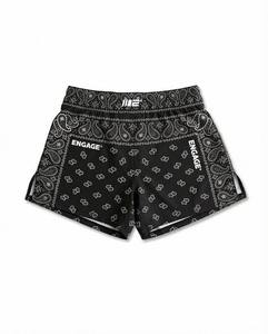 Shorts de combat Engage, coupe classique, coutures robustes, tissu doux, bande large, pour entraînement sportif et sparring, mouvement libre, séchage rapide, extensible - Product Image 1