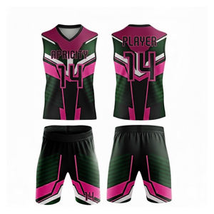 Conjunto de Uniforme de Fútbol Americano 7v7 Personalizado, Jersey y Pantalones Cortos Sublimados, Ligeros, Transpirables, de Secado Rápido, Anti-UV, Sin Mangas, Deportivos - Product Image 5