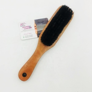 Nouveautés : Brosse à cheveux avec manche en bois, peigne de coiffure blanc personnalisable, confortable pour salon de coiffure, avec logo, emballage et prix. - Product Image 1