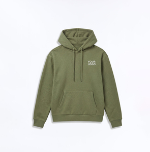 เสื้อฮู้ดดี้ผู้ชายไซส์ใหญ่พิเศษ ผ้าฟลีซหนานุ่ม คุณภาพสูง 400 กรัม ผ้าฝ้าย 100%  พร้อมปักโลโก้ตามสั่ง - Product Image 1