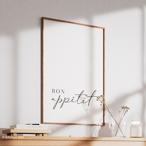 Kitchen <b>Canvas</b> Print, Simple Inspirational Typography Poster, Modern Home Wall Decor - Product Image 4