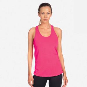 Camiseta sin mangas morada para mujer, cuello redondo, tejido de punto, estilo casual, transpirable, elástica, ajustada, camisetas personalizadas para mujer - Product Image 5