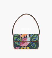 Desainer gaya Bohemian India tas Messenger wanita buatan tangan kapasitas besar tas Clutch belanja malam manik-manik gaya Boho grosir