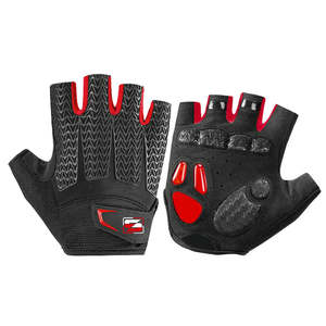 Guantes de Ciclismo Personalizados de Medio Dedo, Alta Calidad, Ajustables, con Almohadilla de Gel para Protección de Manos, de Cuero para Exteriores, Unisex, para Conducir - Product Image 4