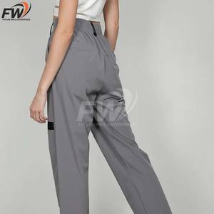 กางเกงคาร์โก้ผ้าฝ้าย 100% ราคาโรงงาน สำหรับทุกเพศ พิมพ์ลายได้ตามต้องการ สไตล์ฮิปฮอป ลายเรียบ มีกระเป๋าหลายช่อง สำหรับผู้ชาย - Product Image 6