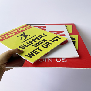 वाटरप्रूफ जंग प्रतिरोधी मुद्रित विज्ञापन बोर्ड रियल एस्टेट एजेंट साइन के लिए साइन इन - Product Image 2