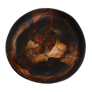 049 résine brun ombragé résine bol pour servir des aliments céréales fruits chat riz soupe utilisations pour mariage maison Restaurant hôtels cuisine - Product Image 1
