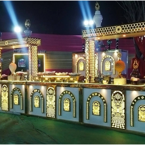 Mostrador de comida moderno para catering de bodas - Product Image 1