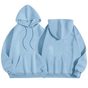 Custom <b>Men's</b> <b>Pullover</b> Hoodie Premium Cotton Fleece Oversized Casual Streetwear Hoodie OEM ODM Wholesale Manufacturer - Product Image 2