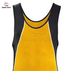 Singlet de Lucha Libre Personalizado por Sublimación, Fabricante OEM, Suministro al por Mayor, Singlet de Lucha Libre Profesional para Hombre - Product Image 5
