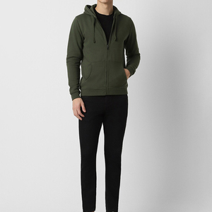 Nueva Llegada, Sudaderas con Capucha para Hombre, Estilo Casual, Cierre Completo, Color Personalizado, Talla Grande, Cómodas, 100% Algodón Felpa - Product Image 2
