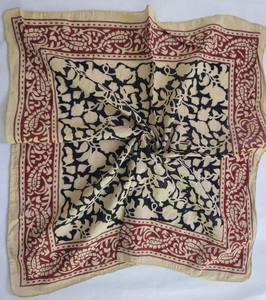 Handmade Bandana Indian Block Print Cotton Scarves Head Scarf Festival Hair <b>Accessories</b> Gift for Her Summer <b>Beach</b> <b>Accessories</b> - Product Image 1