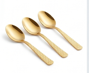 Luxury Gold Cutlery Set Premium <b>Mirror</b> Finishing Stainless Steel Flatware For Wedding Dinner Party And Kitchen Table Decor - Product Image 4