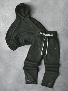 Survêtements de sport imprimés pour hommes 2026, 100 % coton écologique, grandes tailles, nouvelle collection, prix de gros, pour équipes sportives et la course à pied - Product Image 4