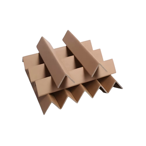 OEM ODM Custom V Shape Cardboard Edge Protectors Paper Corner Guard Reinforced Kraft Anti Breaking <b>Packaging</b> Use - Product Image 2