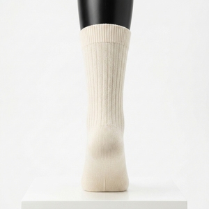 Chaussettes de sport longues et légères pour hommes, couleur unie, pour la course et le football, faible MOQ, en vente - Product Image 5