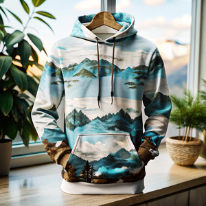 Sudadera con Capucha Personalizada al por Mayor, Diseño Personalizado, Tejido Grueso de 400 g/m², para Hombre y Mujer, Envío Directo, OEM - Product Image 2