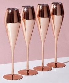 Modern Brass Gold Wine Glass Set Handmade Goblets Elegant <b>Drinkware</b> for Wedding Party Home Decor Gift Set - Product Image 2