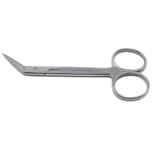 กรรไกรผ่าตัดหู คอ จมูก ENDOCHOICE Medical CE ISO Approved แบบแมนนวล ขนาด 7 นิ้ว ปลายโค้งมน ปลายแหลม ด้ามจับแบบวงแหวน ผลิตจากสแตนเลสสตีล - Product Image 5