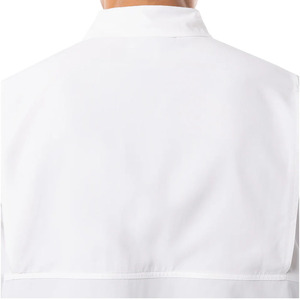 Chemises à manches longues boutonnées pour hommes, coupe-vent UPF 50+, 100% polyester, vêtements de plage d'été - Product Image 6