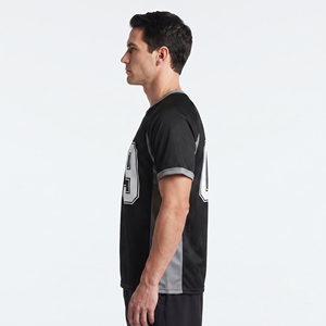 Men's Lacrosse Jersey Custom Printed Sports Shirt Custom Logo Men's Mesh Lacrosse Jersey Sublimated Mesh Lacrosse Jerseys - Product Image 3