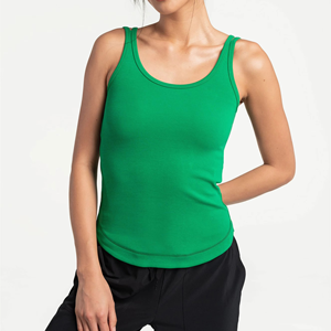 Débardeur sans manches pour femme, dos nageur, léger, respirant, décontracté, pour le fitness, la gym, le yoga, usage quotidien, fournisseur en gros - Product Image 1