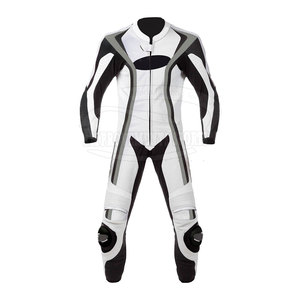 Combinaisons de course de moto confortables de qualité en cuir robuste Combinaisons de course de moto - Product Image 3