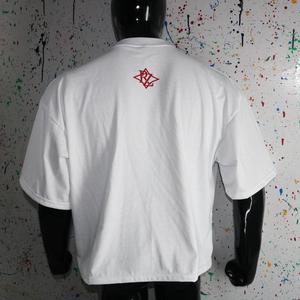 T-shirt formel vintage à manches courtes pour homme, 100 % coton, coupe ample, anti-boulochage, avec impression de logo et lettres personnalisés, à prix abordable - Product Image 3