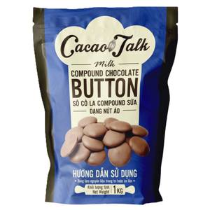 Chocolate Compuesto para Exportación, Venta Directa de Fábrica, HALAL, OEM/ODM, Botones de Chocolate con Leche, Cacao 1 KG, Galleta, Buen Precio - Product Image 1