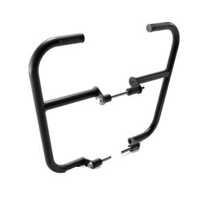 Protection moteur en acier inoxydable de 25 mm pour ROYAL ENFIELD Bear Interceptor GT 650 Noir, référence OEM 1990506. - Product Image 1