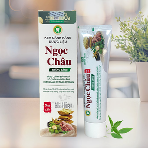 NGOC CHAU Dentifrice Blanchissant Herbal à Marque Privée au Charbon Actif Naturel pour des Dents Blanches Éclatantes et l'Élimination des Taches – Fraîcheur Durable à Domicile - Product Image 1