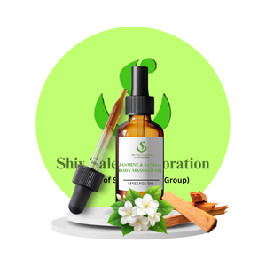 Premium Jasmine and Sandalwood Body <b>Massage</b> Oil for Relaxing Spa Therapies and Professional Aromatic Wellness Applications - Product Image 1