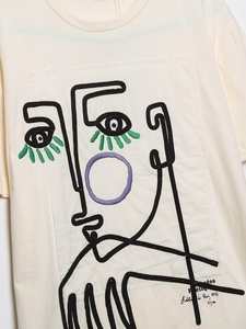 Camisetas de Algodón Tejido con Estampado Primaveral Personalizadas para Mujer - Tela Suave y Cómoda para Marcas de Moda y Pedidos al por Mayor - Product Image 6