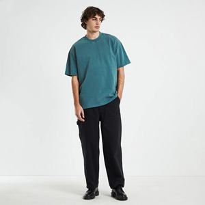 T-shirt Homme Oversize Épais 300 g/m² de Haute Qualité avec Col Robuste, Broderie et Impression Personnalisées, 100% Coton, T-shirt Vierge - Product Image 2