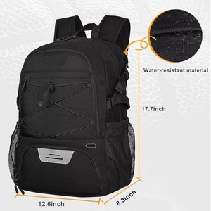 Sac à dos à fermeture éclair imprimé, multi-usages, pour jeunes, rangement de chaussures de football, sacs de rangement pour ballons de football, sacs à dos de football par sublimation - Product Image 5