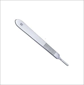 ด้ามจับมีดผ่าตัด BP รุ่นใหม่ คุณภาพดีที่สุด ขนาด 12.5 ซม. ทำจากเหล็กกล้าไร้สนิมสำหรับการผ่าตัดกระดูกและข้อ - Product Image 3